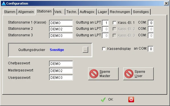 Bildschirmfoto PS-WIN: Configuration 3